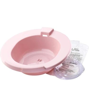 Carex Sitz Bath for Hemorrhoidal Relief - Ideal for Post-Episiotomy Patients (Pink) - Buy Online on GoSupps.com