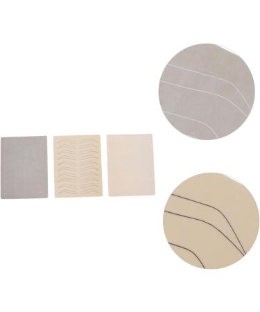 Angoily 6 pcs Embroidered Makeup Practice Brow Practicing Skin Beginner Imitation Silicone 19x14.5cmx2pcs Assorted Colorx2pcs - Buy Online on GoSupps.com