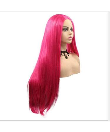Buy BGHJUE Wig Accessories for Women - Synthetic Dark Root High Temperature Long Straight Hair Wig in Natural Pink - Buy Online on GoSupps.com