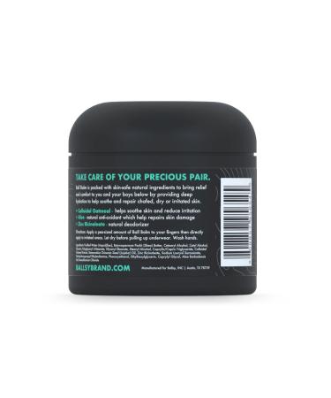 Ballsy Ball Balm - Deep Hydration Cream for Chafed, Dry, or Irritated Skin - 2 oz - Buy Online on GoSupps.com