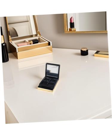  Beavorty Beavorty Empty Eyeshadow Palette Mini Makeup Organizer with Flip Lid for Travel - 4 Grids DIY Makeup Storage Box for Eyeshadow Lipstick and Blush - Buy Online on GoSupps.com