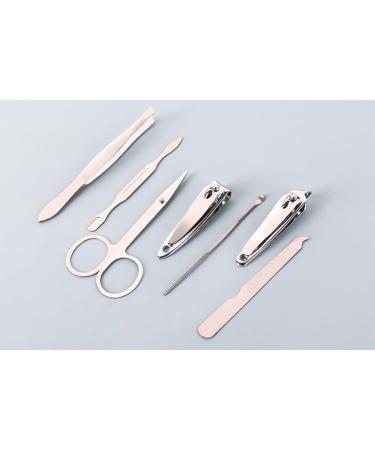 Nail Clippers Set Portable 7-Piece Nail Clippers Set Simple Manicure Tool for Office Bedroom Indoor Travel Nail File Tool Nail Care Set (Color : D) - Buy Online on GoSupps.com
