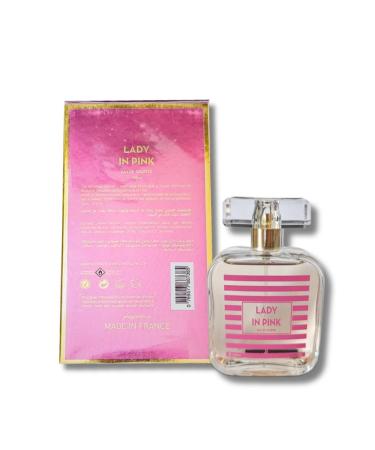 LADY IN PINK POUR FEMME EU DE TOILETTE 3.38 FL. Oz. Floral Fruity fragrance for women. - Buy Online on GoSupps.com