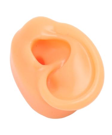 Acupuncture ear model professional authentic ear versatile soft flexible reusable for ear piercing training (right)
