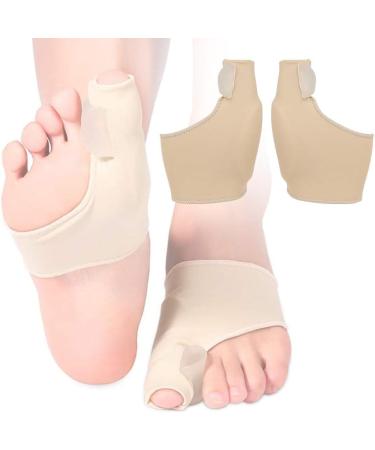 Bunion Protector | Non-Slip Silicone Toe Separator for Men and Women - Breathable & Reusable - Skin Color Polyurethane Fiber - Buy Online on GoSupps.com