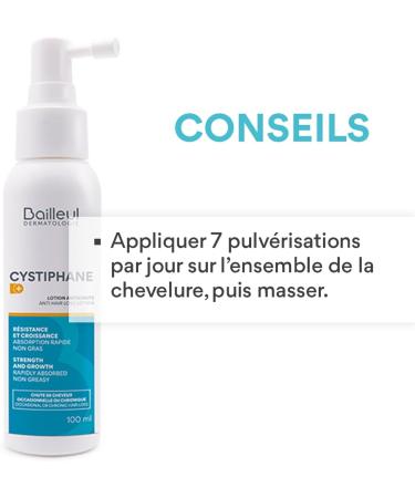 Bailleul | Bundle Anti-Chute Cheveux & Ongles | Cystiphane Fort Compl ment Alimentaire bo te de 120 comprim s + Cystiphane+ Lotion Anti-Chute Spray 100 ml - Buy Online on GoSupps.com