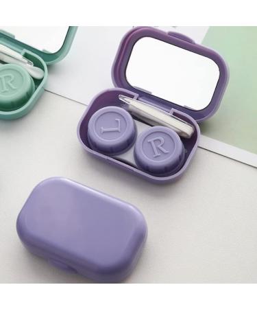 Buy Miedeon Green Contact Lens Container Set - Portable Travel Accessories (4 Pack) for Safe Storage | Perfect for Contact Lens Care - Buy Online on GoSupps.com