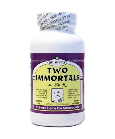Two Immortal Pill (200 Tablets - one Month Supply!)