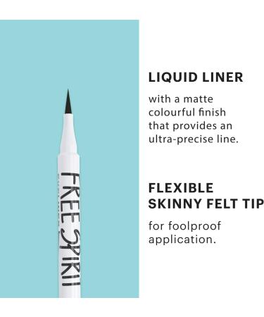 Annabelle Free Spirit Liquid Eyeliner Be An Explorer - Plum 1 mL - Buy Online on GoSupps.com
