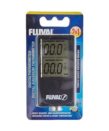 Fluval 2-in-1 Digital Aquarium Thermometer - Buy Online on GoSupps.com