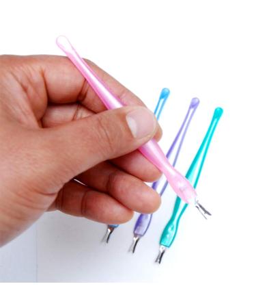 Luxxii 4 Pack Colorful Pedicure Cuticle Trimmer & Callus Removal Tools - Buy Online on GoSupps.com