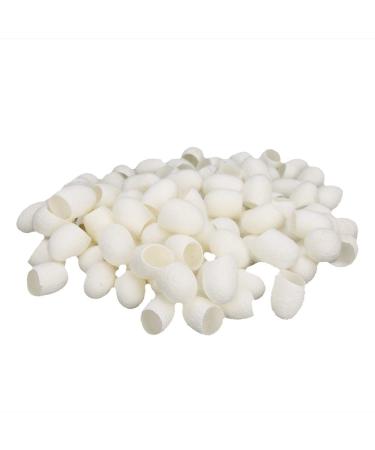 100 Pieces Silkworm Peeling Silkworm Balls Blackhead Supplies Deep Care Removing Blackheads