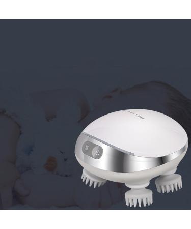 ifcow Electrical Scalp Massager Portable 4-Head Handheld Device for Stress Relief & Hair Growth | Buy Internationally - Buy Online on GoSupps.com