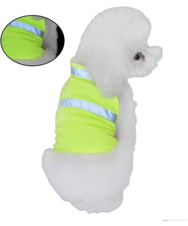 Buy Villcase Reflective Safety Vest for Dogs | High Visibility Breathable Summer Clothing | Fluorescent Yellow Size L | Ideal for Walking Running Hiking - Buy Online on GoSupps.com