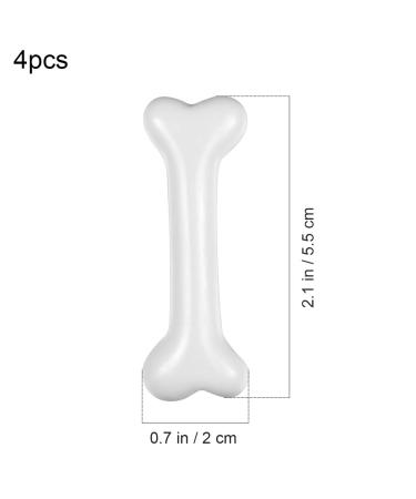 Lurrose 4pcs Dog Bone Hairpins - Halloween Christmas Decorative Hair Clips for Glowing Cosplay Costume - Medium Size - Buy Online on GoSupps.com