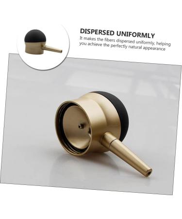 FOMIYES Reissue Nozzle Hair Styling Tools Hair Fiber Applicator Beard Fiber Spray Hair Building Spray Pump Fiber Sprayer Hair Building Sprayer Hair Thickening Tools Supplies Nozzles Golden - Buy Online on GoSupps.com