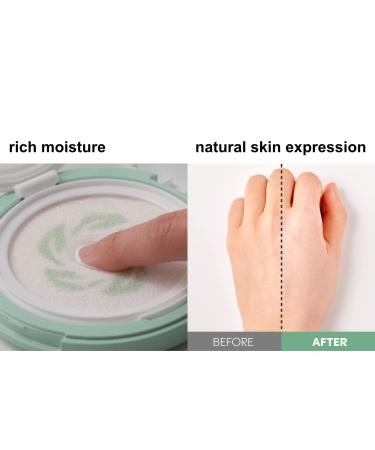AHC Safe On Mild Sun Cushion SPF 50+ PA++++ (25g + Refill) - UV Protection, Wrinkle Improvement, Cooling & Soothing Care - Buy Online on GoSupps.com