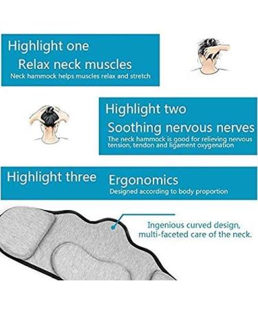 Hammock for Neck - Better Neck Massager for Neck Pain Relief Portable Cervical Tracion Device Relieve Your Fatigue Soon Cotton Material - More Thick and Solid Sold by ZIME (Adjustable) - Buy Online on GoSupps.com