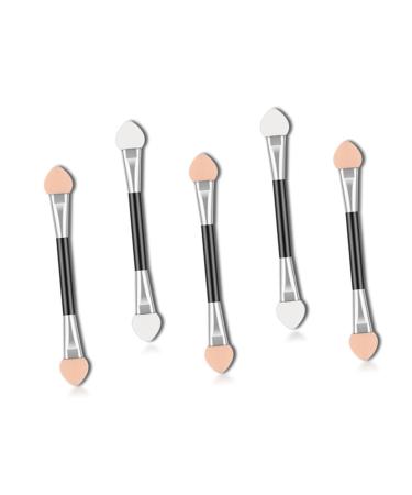 DRESSOOS 50pcs Eyeshadow Brush Kit Eye Spoolie Brush Makeup Applicator Professional Eye Makeup Tool