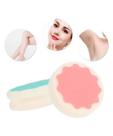 2Pcs Waxing Polishing Sponge - Painless Hair Removal Tool for Women | Effective Skin Care & Depilation - Buy Online on GoSupps.com