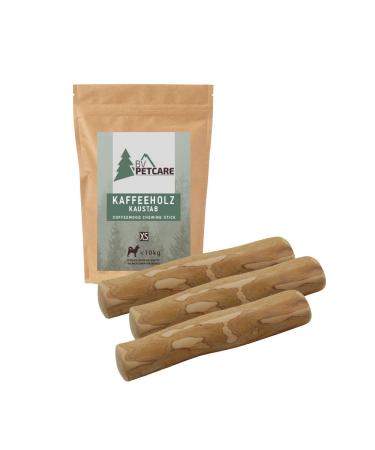 BV Petcare |Coffee wood Caustab chewing bones made of coffee wood natural dog toy for dogs - 3 Set (XS - 3 Set) XS - 3 Set - for dogs up to 10 kg - Buy Online on GoSupps.com