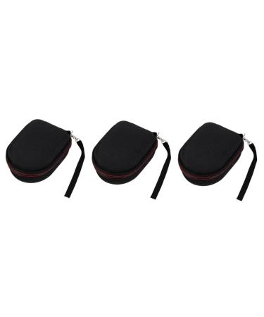 Beavorty 3pcs Shaver Storage Bag Case Eva Man Electronic Shaver Bag