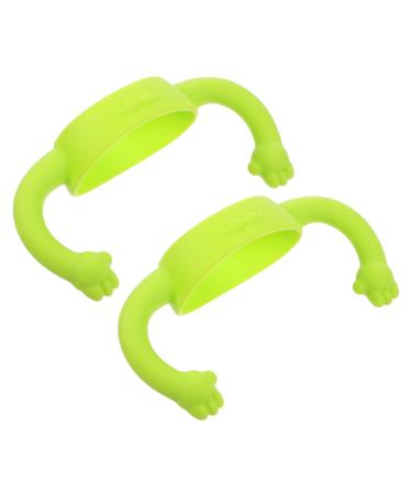 Abaodam 2 pcs Milk Bottle Handle for Silicone Milk Bottle Handle Bottle Handle for Accessories Soft Milk Bottle Handles Bottle Holder Feeding Bottle 14.00X5.00X5.00CM Light Green