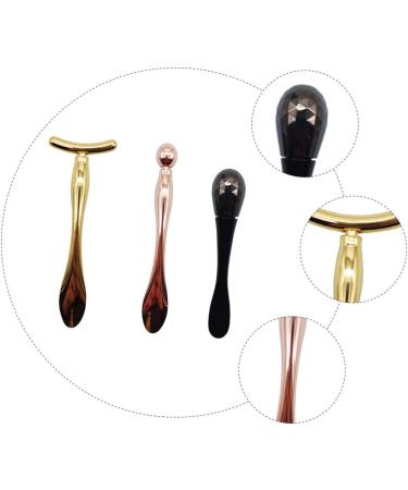  FRCOLOR 3 Pieces Eye Massager Spoon Massage Pen Eye Massage Roller Beauty Roller For Girls Makeup Kit Cosmetic Zinc Alloy Massage Equipment - Buy Online on GoSupps.com