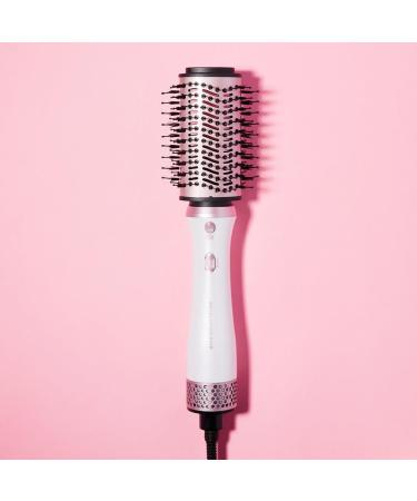 Revolution Haircare London Mega Blow Out Hot Air Brush Set - Fast Drying 6-in-1 Styling Tool, White & Rose Gold - Ideal for All Hair Types - Buy Online on GoSupps.com