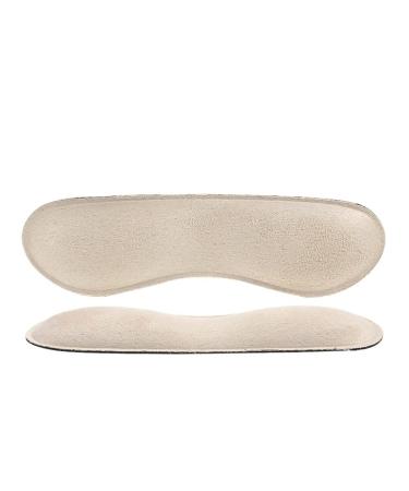 Shoe Heel Sponge Thick Anti-wear Foot Heel Protectors Women Premium Daily for Plantar Fasciitis and Heal Dry Cracked Heels(Apricot X-Large)