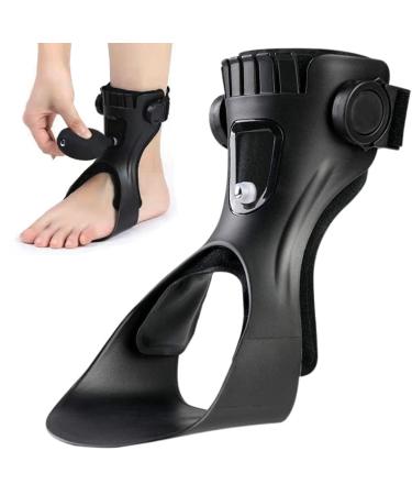 Lightweight Drop Foot Brace Orthosis for Hemiplegia and Stroke Recovery Comfortable Support for Walking Left Foot Size M Left foot M