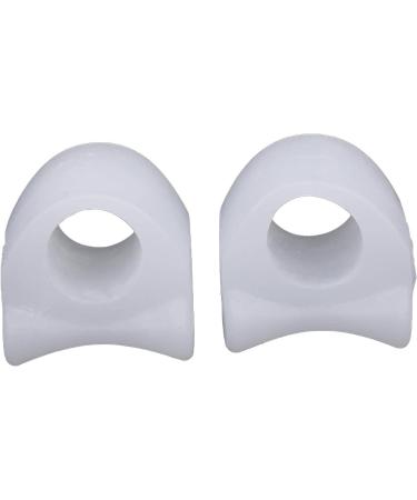 RG Toe Separator for Bunions - Exfoliating Foot Pads | Plantar Care Tools - Soft White - Buy Online on GoSupps.com