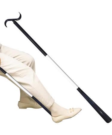 Zceplem Sockenerf dler | Adjustable Sock Aid Device with Dressing Hooks & Shoe Puller Function - Perfect for Grandparents - Black and White - Buy Online on GoSupps.com