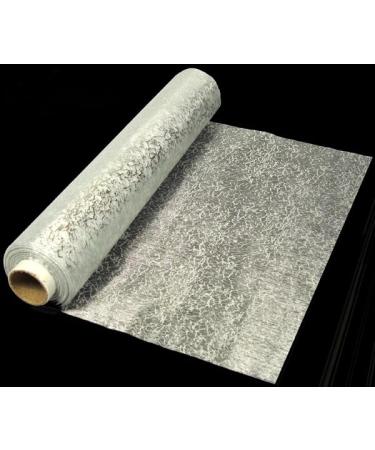 Eleganza Sheer Organza Printed Bullion Silver 30 x 5 x 5 cm 30 x 5 x 5 cm Silver