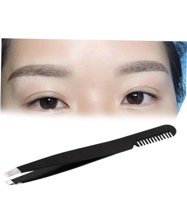 POPETPOP Lash Cluster Eyelashes Tweezer Eyelashes Extension Makeup Tools Eyebrow Clip Eyebrow Tweezer Extend Stainless Steel - Buy Online on GoSupps.com