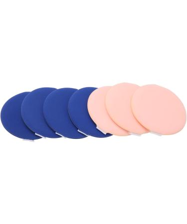 Verdant Touch 7 Pack Makeup Puff Round Soft Air Cushion Puff for Wet and Dry Use Dark Blue Pink - Buy Online on GoSupps.com