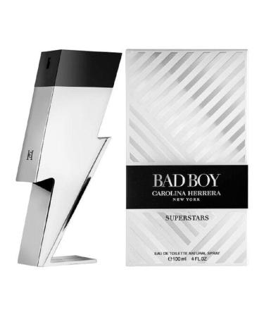 Carolina Herrera Bad Boy Superstars for Men Eau de Toiletti Spray 3.4 Ounce - Buy Online on GoSupps.com
