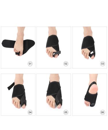 Bunion Hallux Valgus Corrector - Aluminum Alloy Toe Straightener Support (M Size 37-42) | Breathable & Comfortable - Buy Online on GoSupps.com