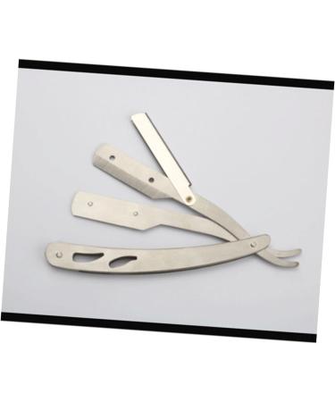 Beaupretty 4-Piece Stainless Steel Mustache & Eyebrow Razor Set - Space-Saving Short Hair Grooming for Men - Buy Online on GoSupps.com