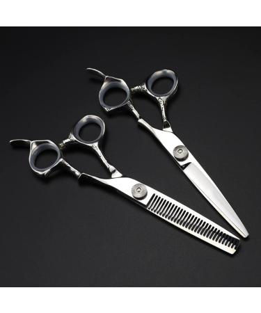 Hair Cutting Scissors 6 Inch Professional JP 440c Steel Hair Cutting Scissors Haircut Thinning Barber Makas Haircutting Shears Hairdresser Scissors Set
