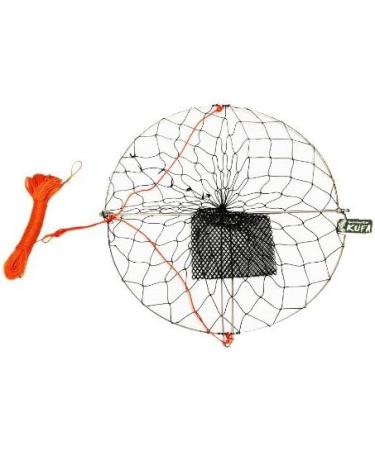 KUFA Sports Casting Crab Trap 2-Pack with 100' Rope and Bait Bag - Buy Online on GoSupps.com