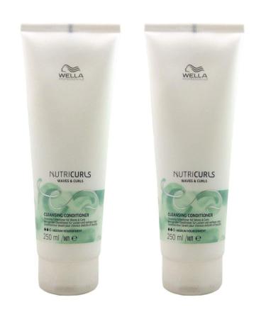 Pack of 2 Wella Nutricurls Cleansing Conditioner 250 ml