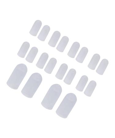 Toes Protective Guards Different Size Reduce Friction Silicone Toe Protector Relieve Pain for Sports Activities for Women