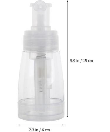 Mobestech Portable Powder Spray Bottle - Transparent PE Talcum Powder Bottle with Random Nozzle Color - Buy Online on GoSupps.com
