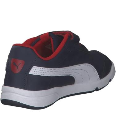 PUMA Kids Stepfleex 2 Sl Ve V Ps Trainers 11.5 UK Child - Peacoat/White/Flame Scarlet - Buy Online on GoSupps.com