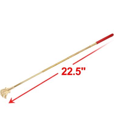 Shop Sourcing Map Back Scratcher - Rubber Coated Telescopic Portable Red Gold Massager for Ultimate Relief - Fast International Shipping - Buy Online on GoSupps.com