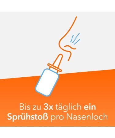 Nasal Spray Ratiopharm for Adults | Fast Relief from Nasal Congestion & Runny Nose | 10ml Pack - Buy Online on GoSupps.com