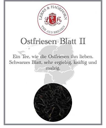 Lerbs & Hagedorn Lerbs & Hagedorn Ostfrisesen Blatt II | Very economical strong malted tea 250 g (about 21 liters) of black tea with leaves