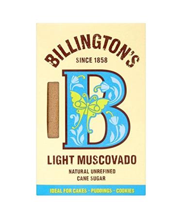 Billington's Natural Light Muscovado Sugar 1KG