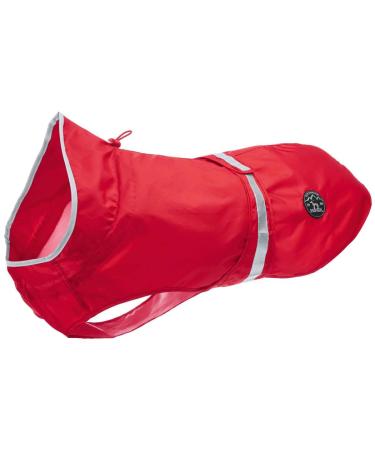 HUNTER UPPSALA RAIN dog raincoat with reflective stripes 45 red red 45